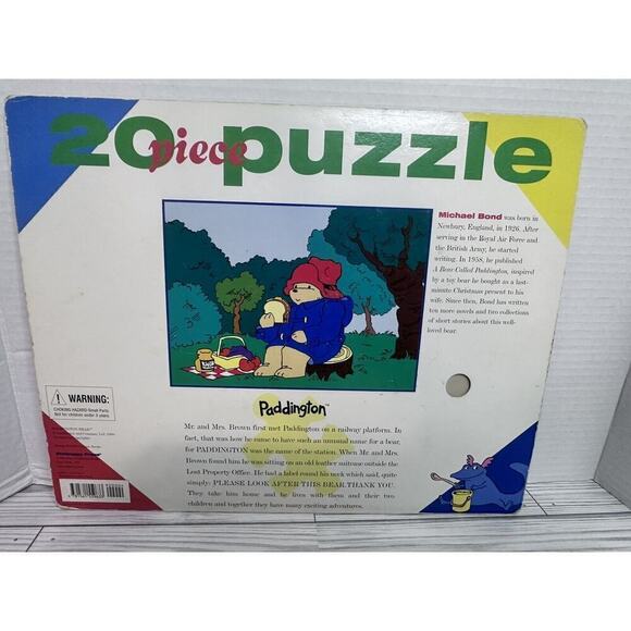 Vintage Jigsaw Puzzle Preschool Kid’s Muppets Pendleton Lot Of 5 1987- 2002 - Picture 9 of 15